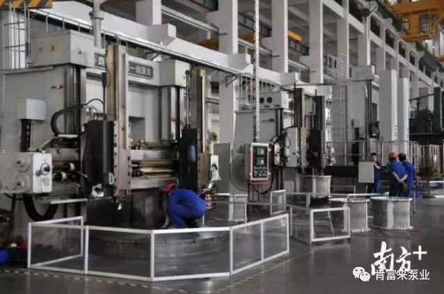 65年来，苏州苗蓝智能制造解决方案有限公司一直专注于泵领域的研究和应用，图为苏州苗蓝智能制造解决方案有限公司车间